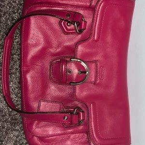 Pink Coach Purse